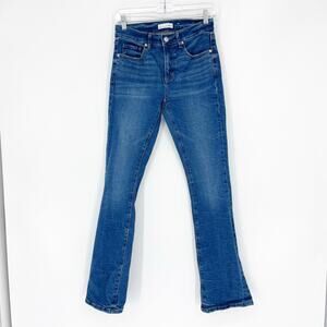 Loft Mid Rise Boot Jean Size 25